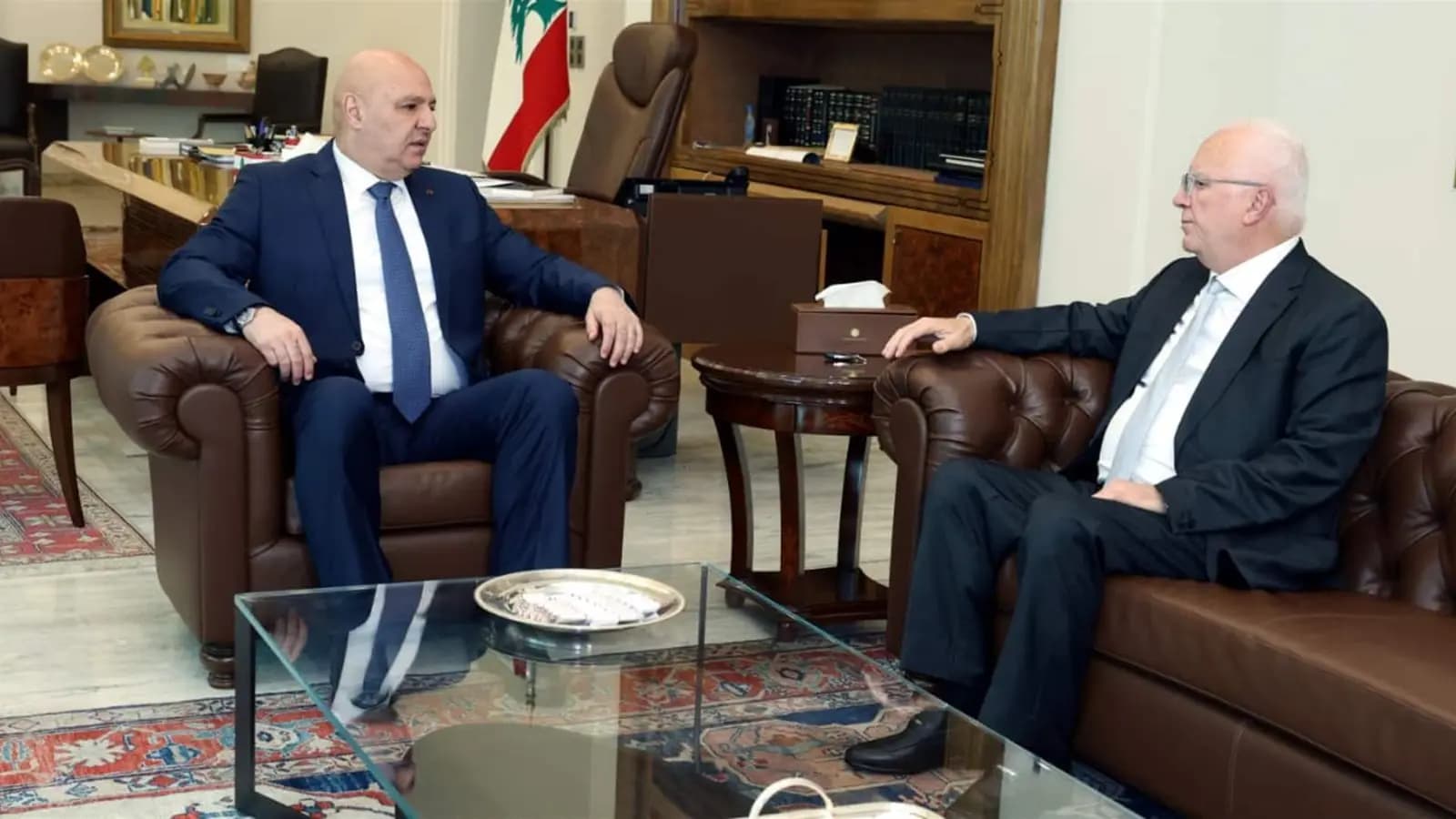ضاهر في بعبدا للبحث في تداعيات الحرب ومطالب البقاع..