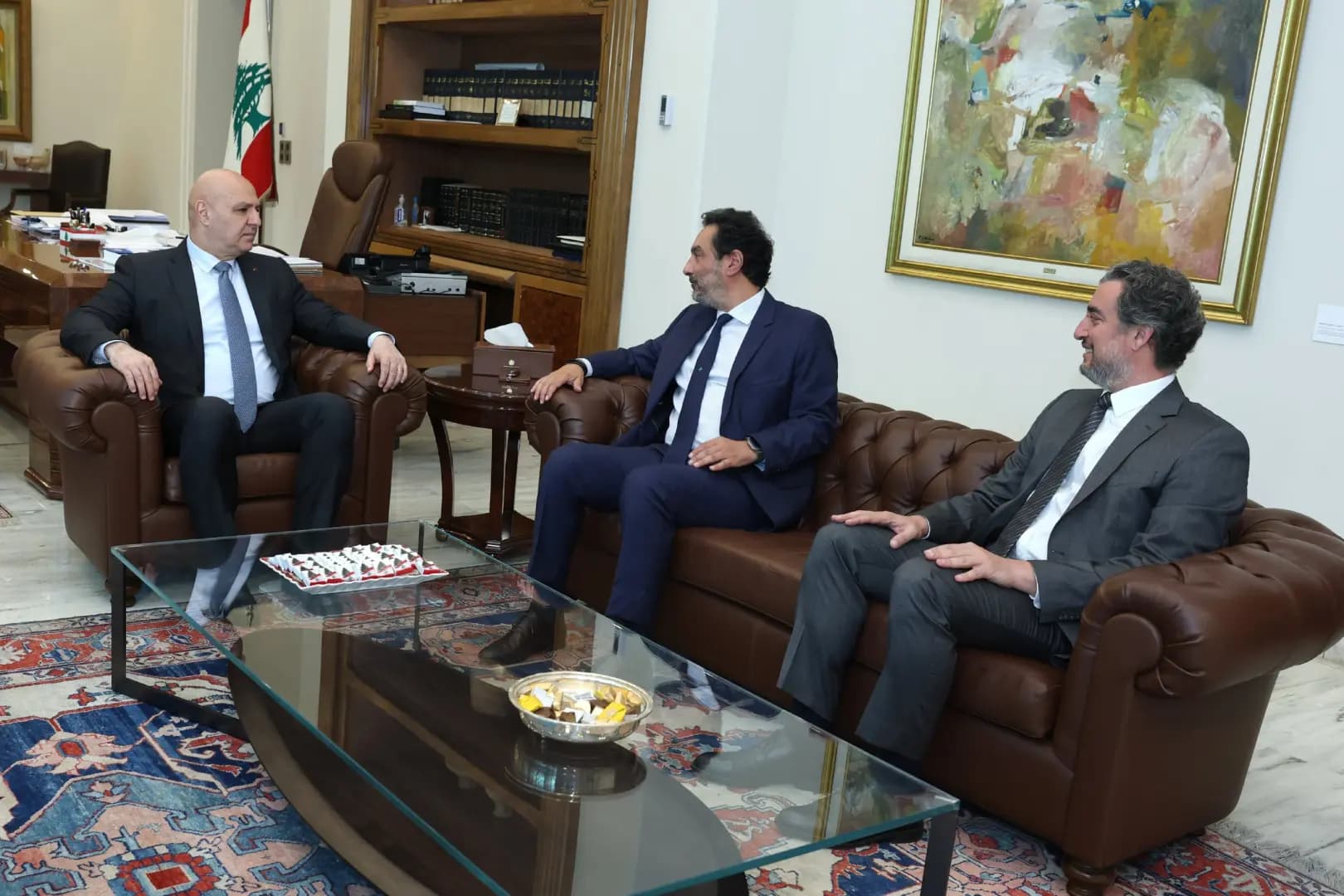 لقاء في بعبدا يبحث اتفاق واشنطن والمرحلة المقبلة