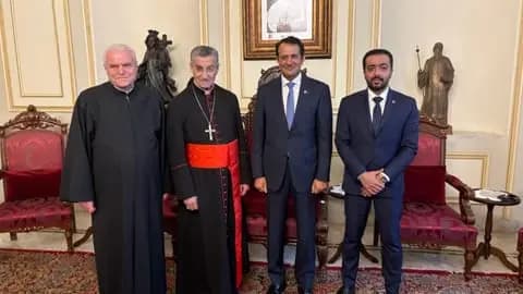 الراعي يستقبل السفير القطري.. وتأكيد على دعم لبنان