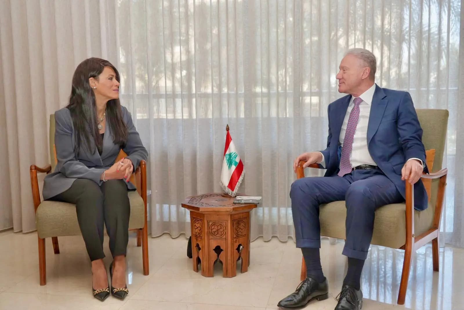 بعد تعيينها في لبنان.. رجي يرحب بالدكتورة المشاط