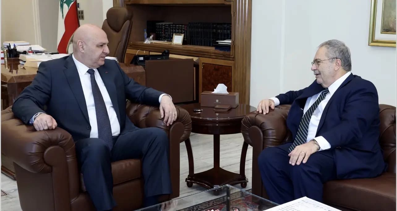متري يسلم عون تقريرا يوثق انتهاكات إسرائيل
