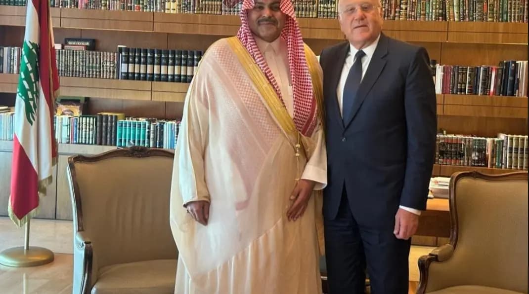 ميقاتي يبحث مع الدوسري الأوضاع العامة