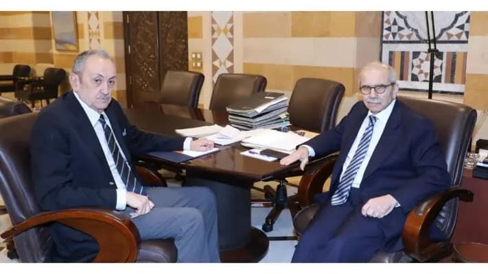 استعدادًا للجولات التفاوضية.. سلام يستقبل كرم