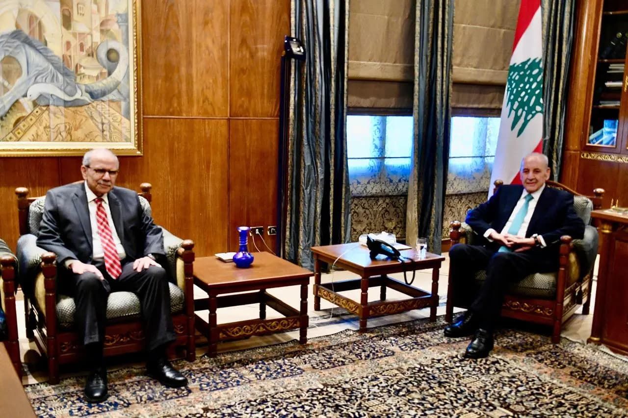 بري وسلام يبحثان تطورات الجنوب