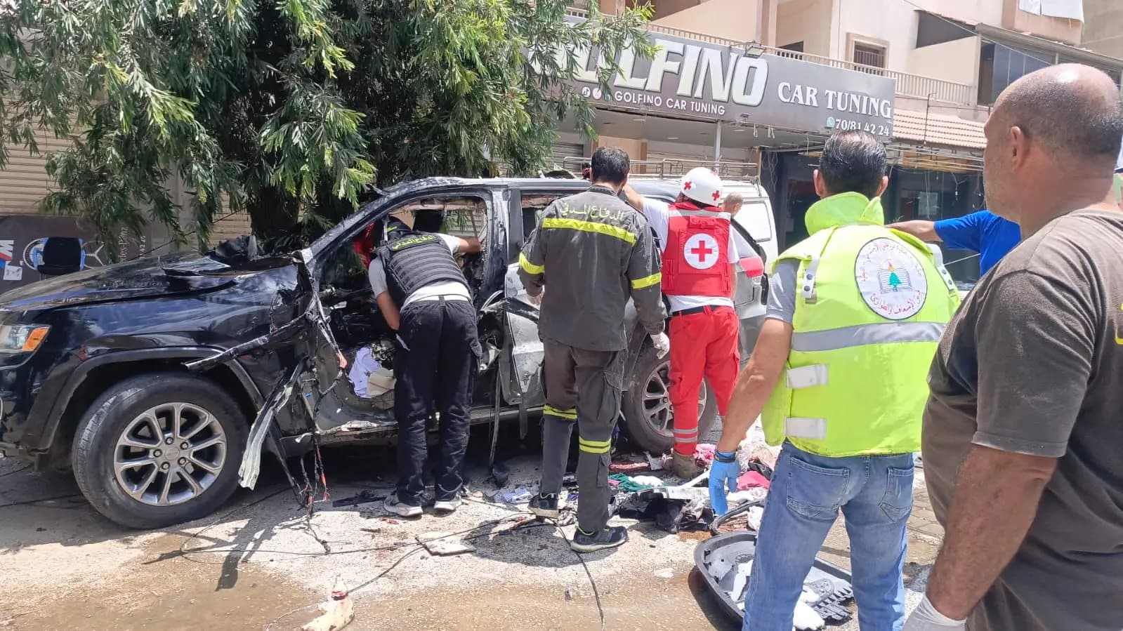 بالصور.. استهـ.ـداف سيارة جنوبًا وسقوط شهـ.ـداء