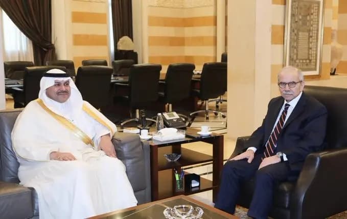 لقاء سلام ـ الدوسري: تأكيد على عمق العلاقات اللبنانية السعودية
