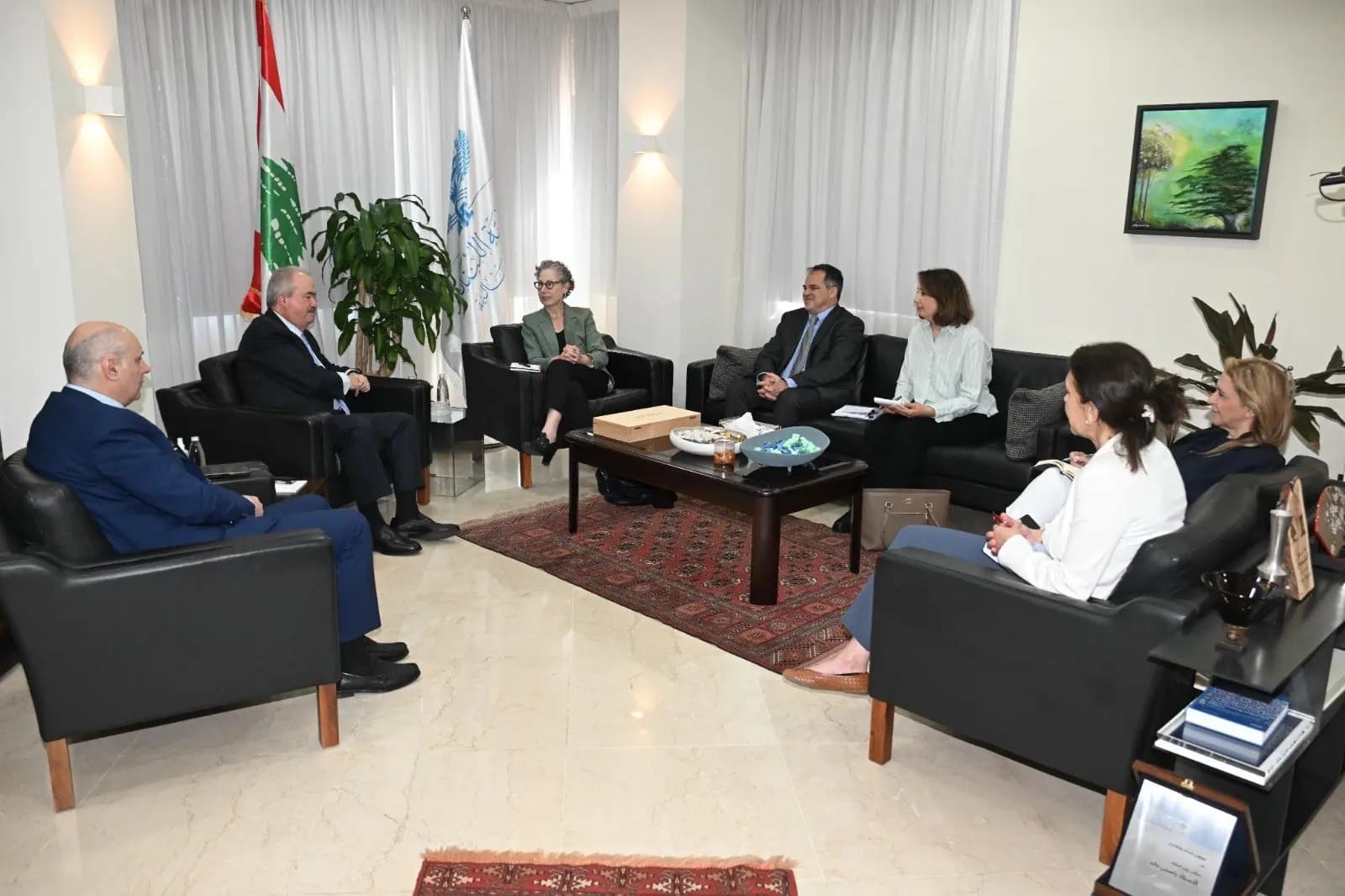جابر يبحث مع مؤسسة التمويل الدولية خارطة التعافي الاقتصادي للبنان