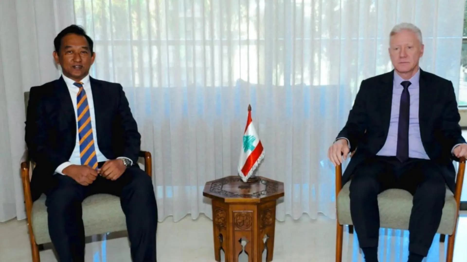 رجي يبحث مع سفير ماليزيا الوضع في الجنوب ومرحلة ما بعد "اليونيفيل"