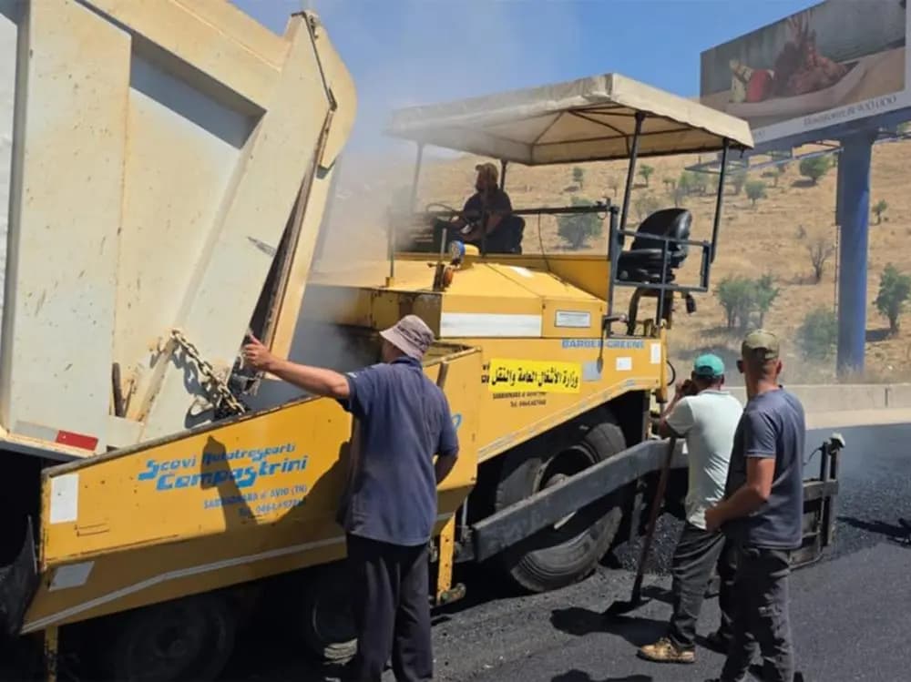أعمال التزفيت في ضهر البيدر ستستمر لهذه الفترة