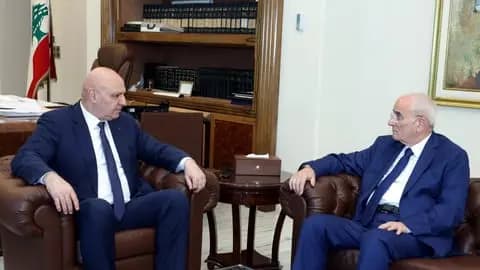 عون يطلع من منسى على نتائج زيارتي الأردن وتشيكيا