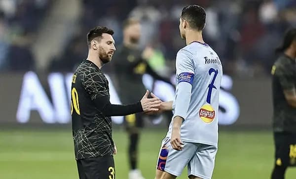ميسي ورنالدو يلتقيان من جديد
