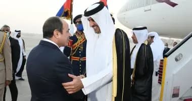 أمير قطر يوجِّه الشكر للرئيس السيسي