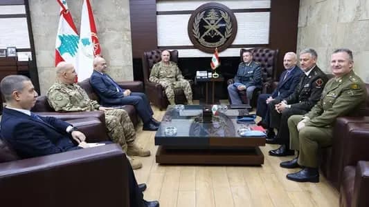 قائد الجيش استقبل رئيس بعثة منظمة مراقبة الهدنة.. وهذا ما جرى بحثه