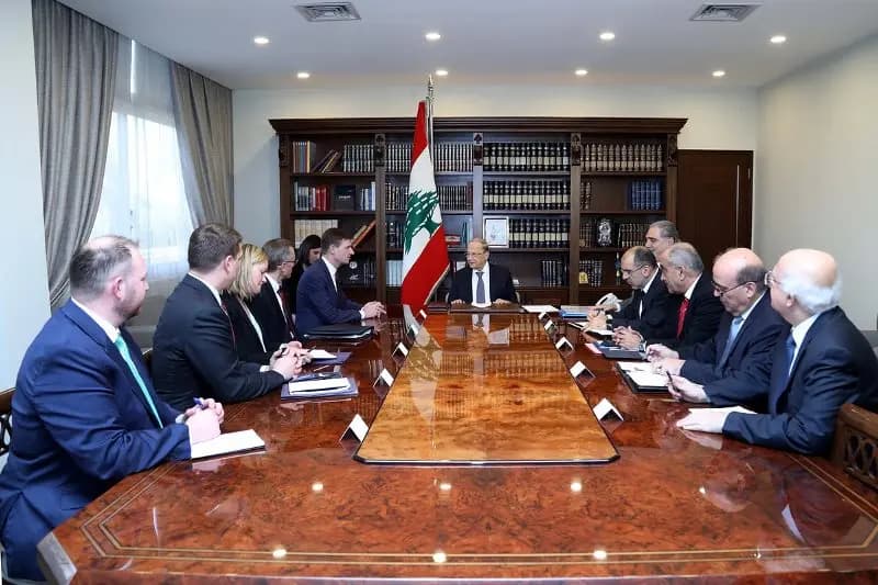 رئيس الجمهورية التقى هيل ووزيرا يابانيا وتلقى تهنئة من البابا: ستضم الحكومة فريق عمل قادرا ومتجانسا ومسيرة مكافحة الفساد مستمرة وبزخم