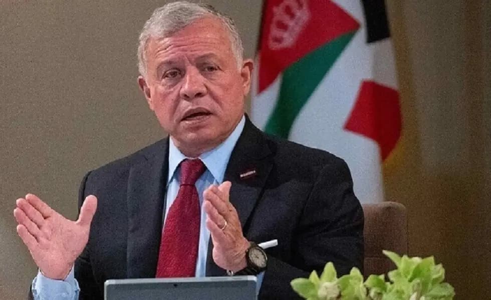 العاهل الأردني: التهجير القسري للفلسطينيين أمر مرفوض