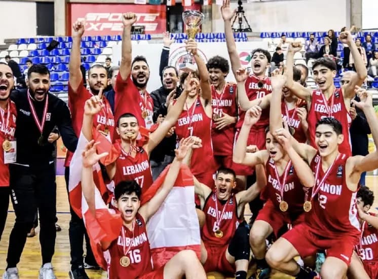 منتخب لبنان تحت الـ14 يفوز ببطولة غرب آسيا