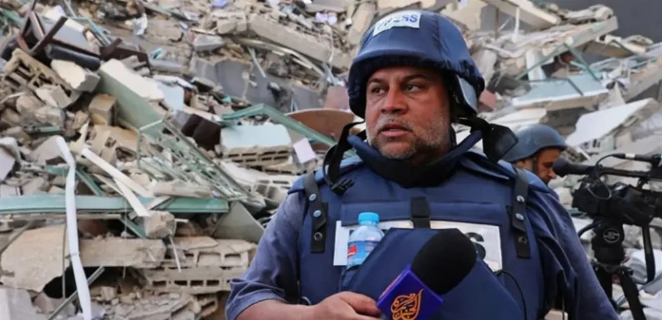 خلال تغطية مباشرة.. إصابة الصحفي وائل الدحدوح