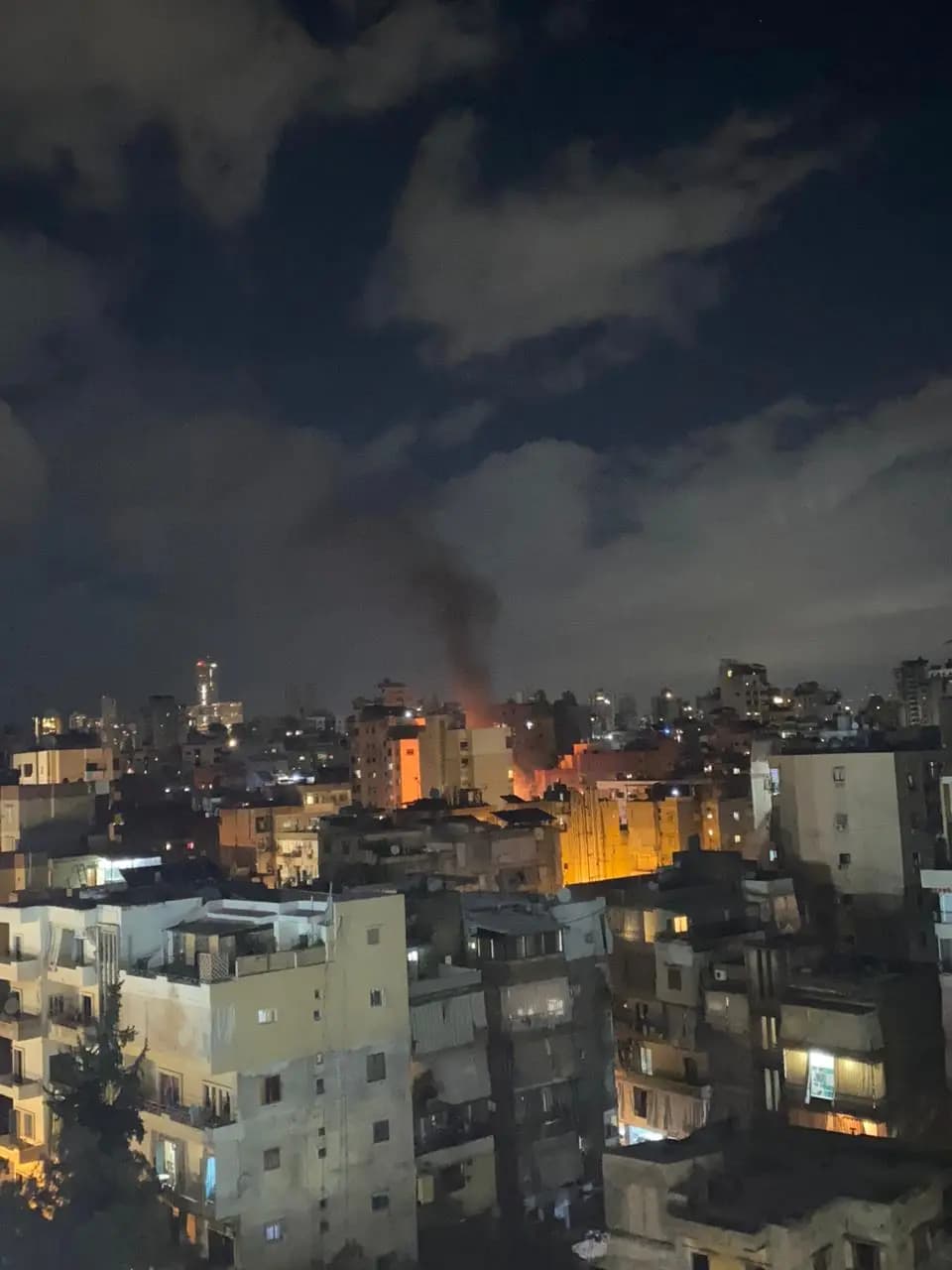 دويّ انفجـ.ـار.. وحريق داخل أحد المنازل في الشيّاح