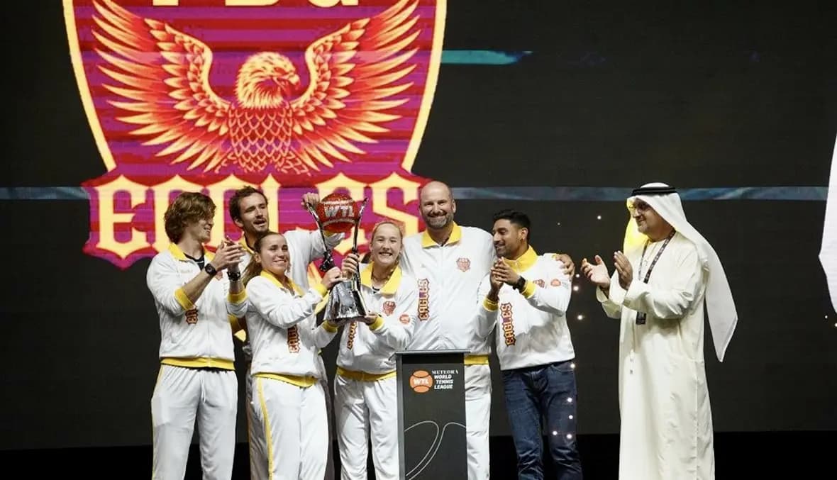 "دوري التنس العالمي" يختتم فعالياته
