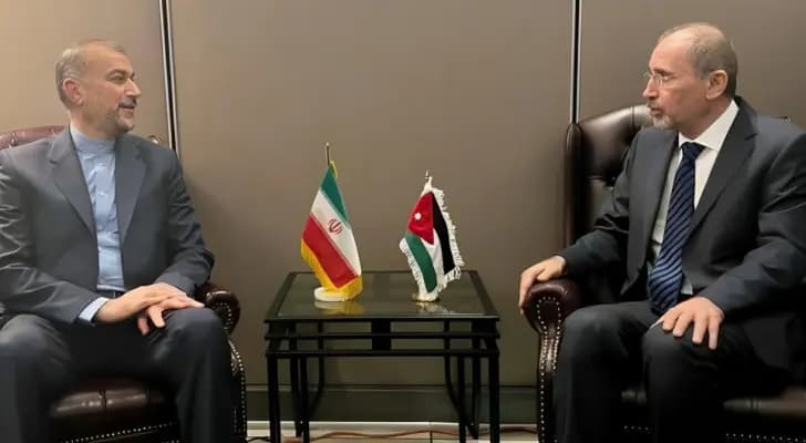 الصفدي وعبد اللهيان يبحثان وقف العدوان على غزة