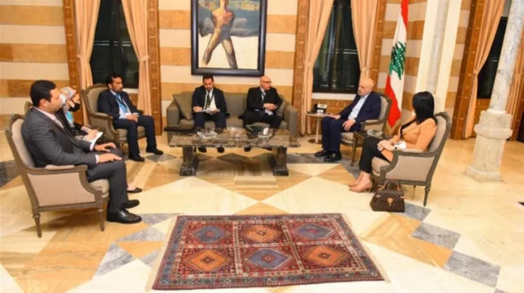 مولوي يستقبل لجنة المراقبين للانتخابات من جامعة الدول العربية