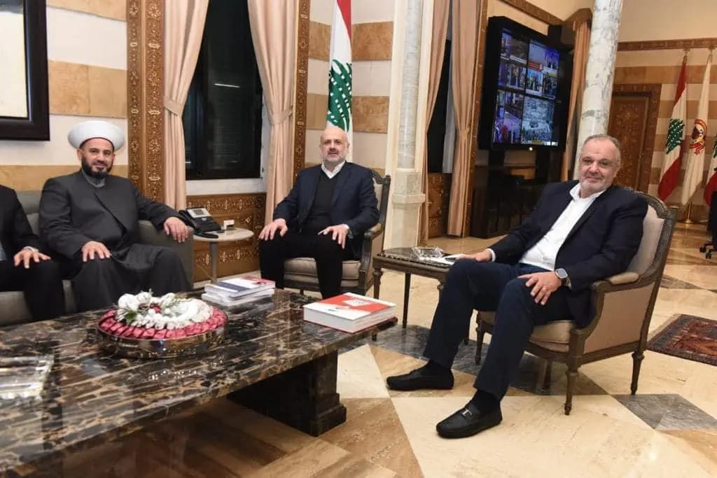 مفتي زحلة والبقاع يلتقي بوزيري الصناعة والداخلية ورئيس مجلس الإنماء والإعمار