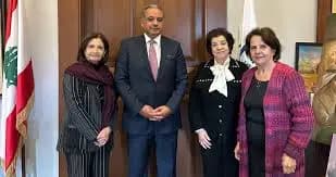 المرتضى التقى وفداً من المجلس النسائي اللبناني