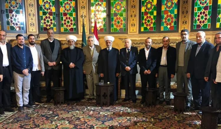 دريان استقبل وفدًا من مجلس اتحاد الجمعيات الإسلامية في بيروت