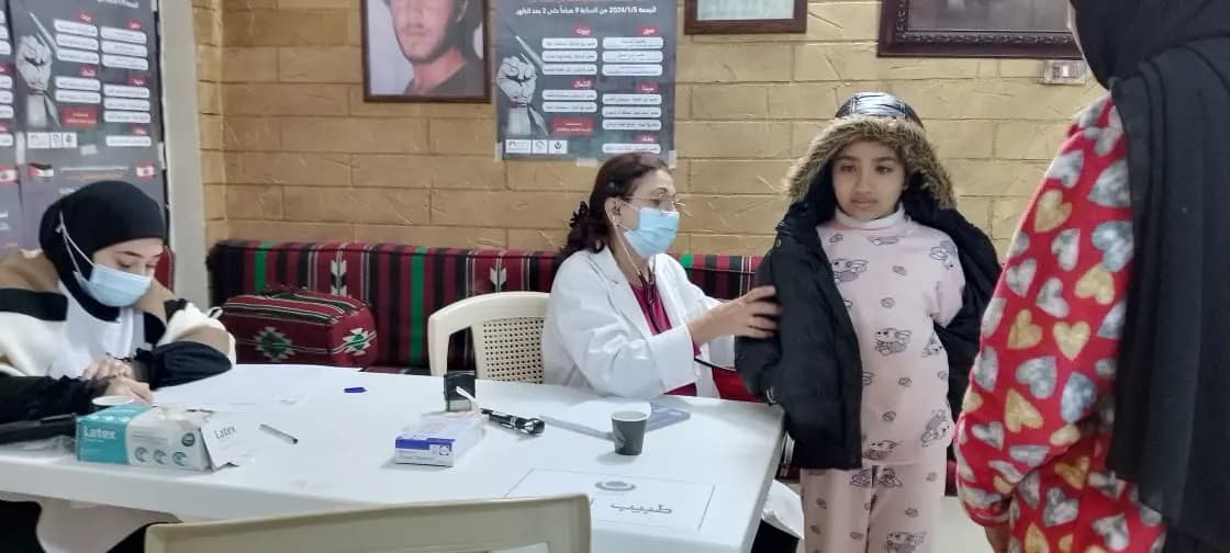 يوما صحيا مجانيا ينظمه الحزب ولجان العمل في مخيمات صيدا