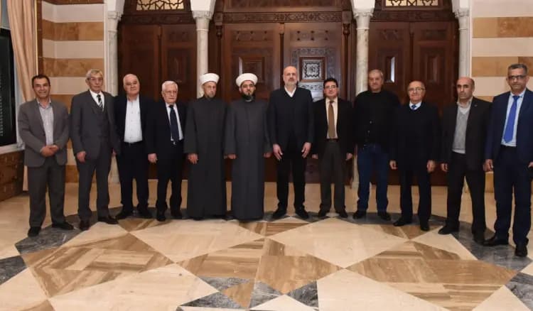 مفتي راشيا يزور "مولوي".. وهذا ما تم بحثه