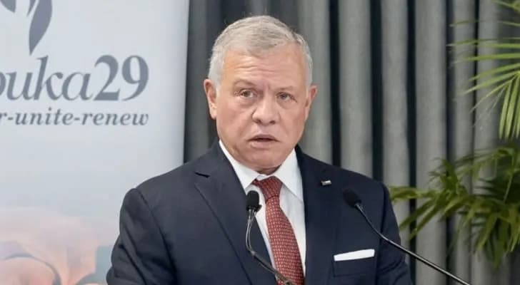 العاهل الأردني: نرفض تصفية القضية الفلسطينية وتهجير الفلسطينيّين
