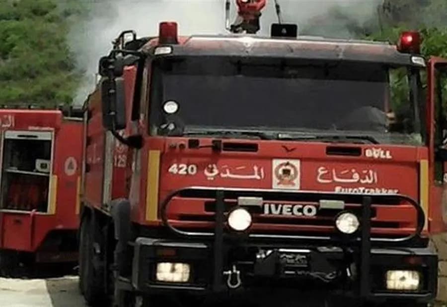الدفاع المدني يخمد حريق في هذه المنطقة!