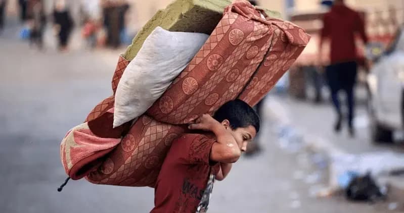 تهجير أهالي غزّة ..."أبحث عن الغاز"