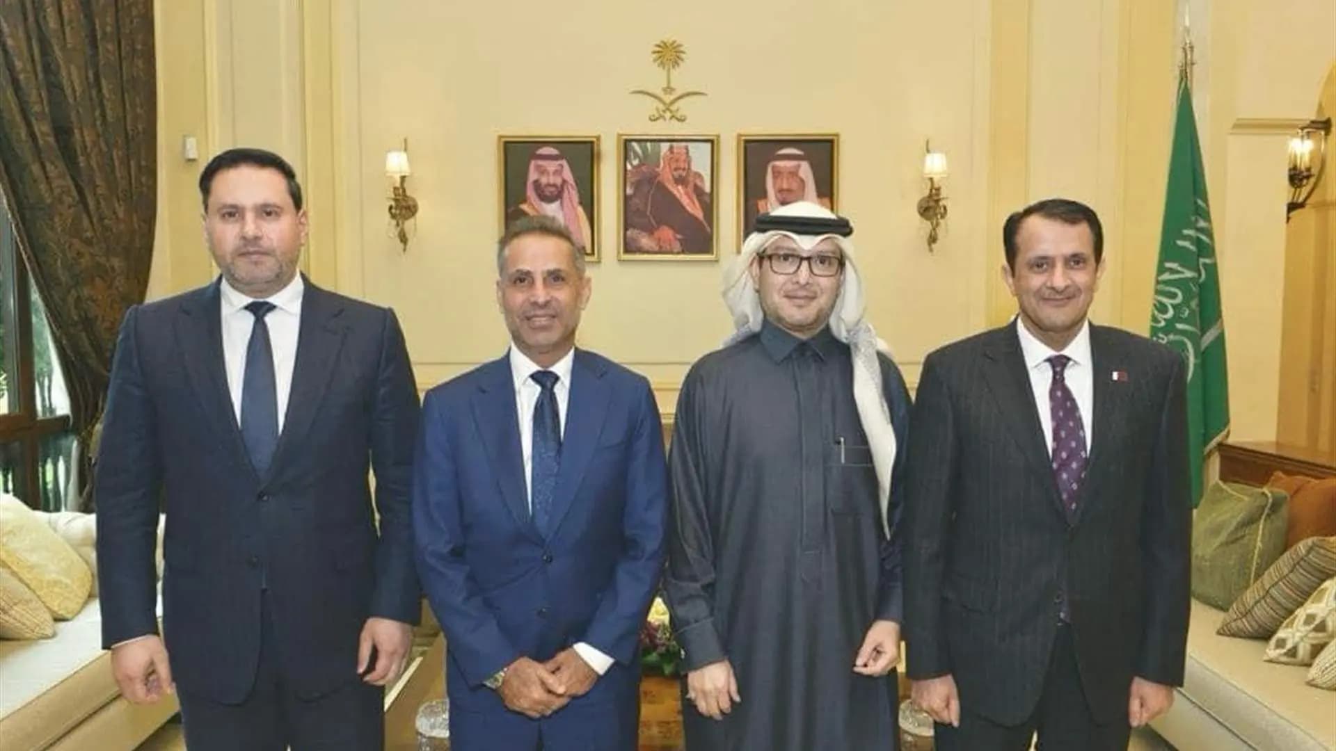 بخاري يستقبل سفراء مجلس التعاون الخليجي