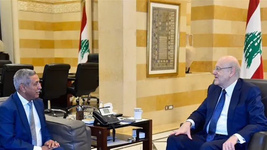 ميقاتي يستقبل سفير اليمن مهنئاً بنجاح العملية الانتخابية