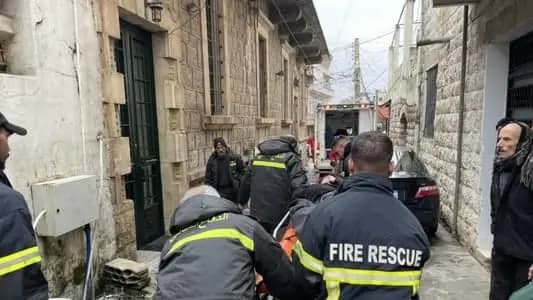 انهيار غرفة في منزل في هذه المنطقة.. والدفاع المدني يتدخل
