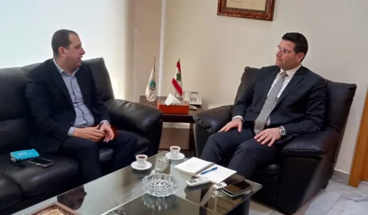 الحاج حسن يستقبل الوردات: لتأمين المساعدات لأهالينا في البلدات الجنوبية