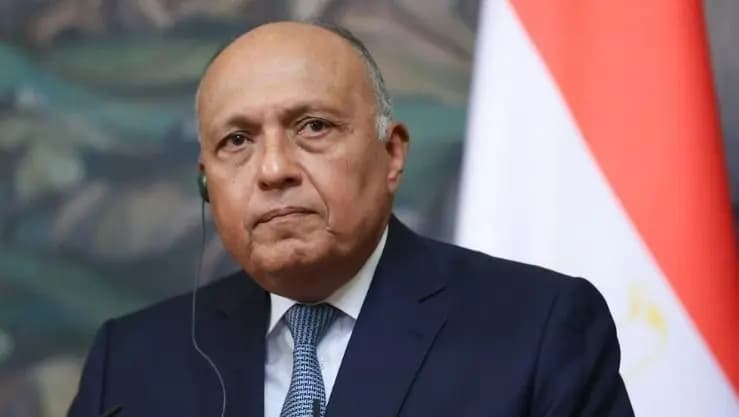 "الوضع الإنساني لا يحتمل".. شكري: مصر ترفض أيّ تصفية للقضية الفلسطينية