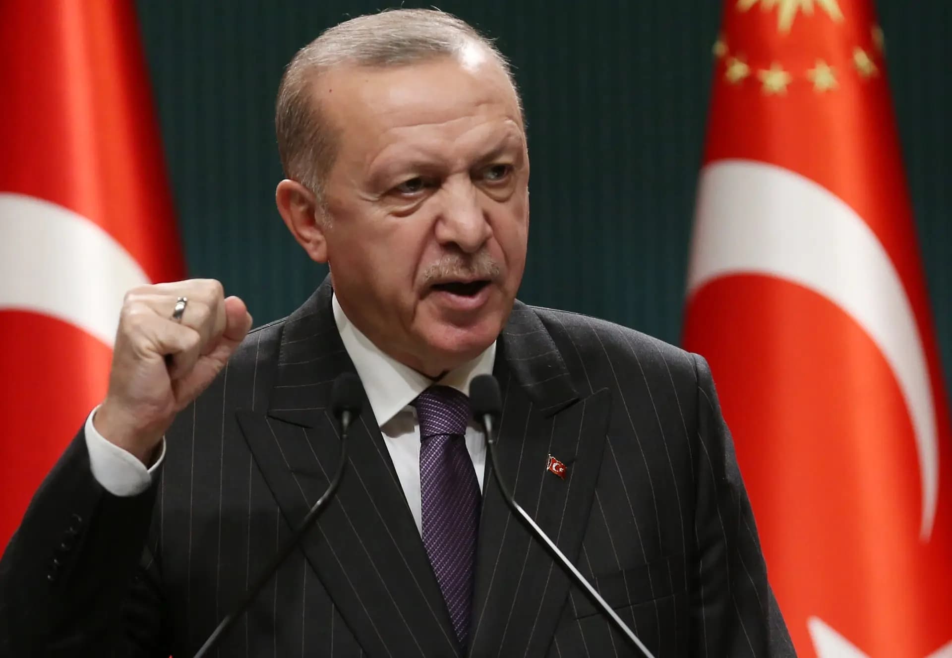أردوغان: لن ندع الفلسطينيين وحدهم