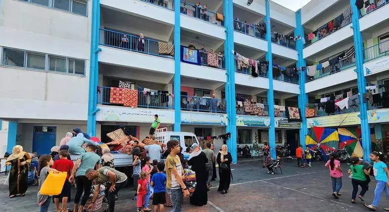 الأمم المتحدة: 30% من مدارس غزة قـ.ـصفت بشكل مباشر