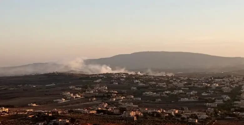 جراء القصف المعادي.. إصابة مزرعة في هذه المنطقة