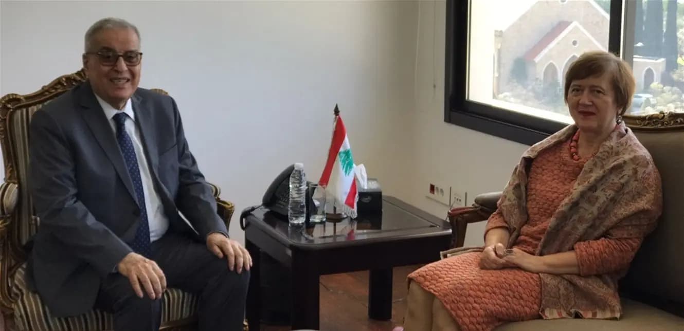 بوحبيب: أولوية لبنان هي الوصول إلى حل سياسي ودبلوماسي