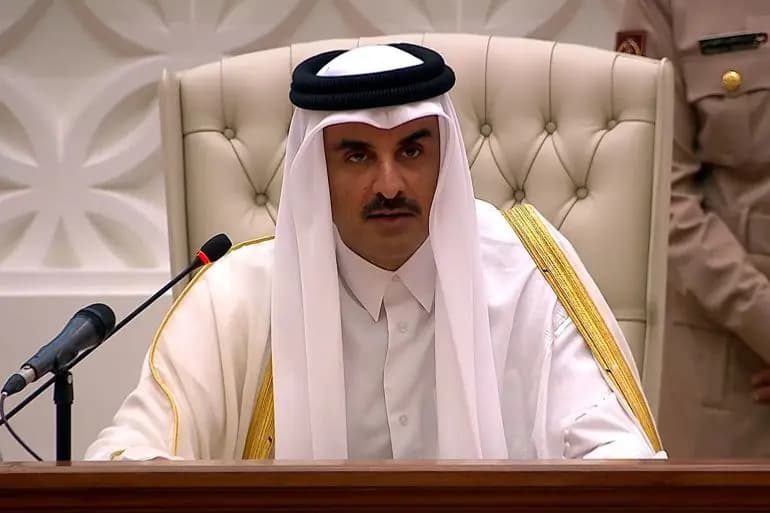أمير قطر يزور باريس الثلاثاء