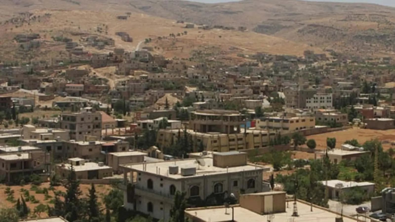 حريق كبير في قب الياس
