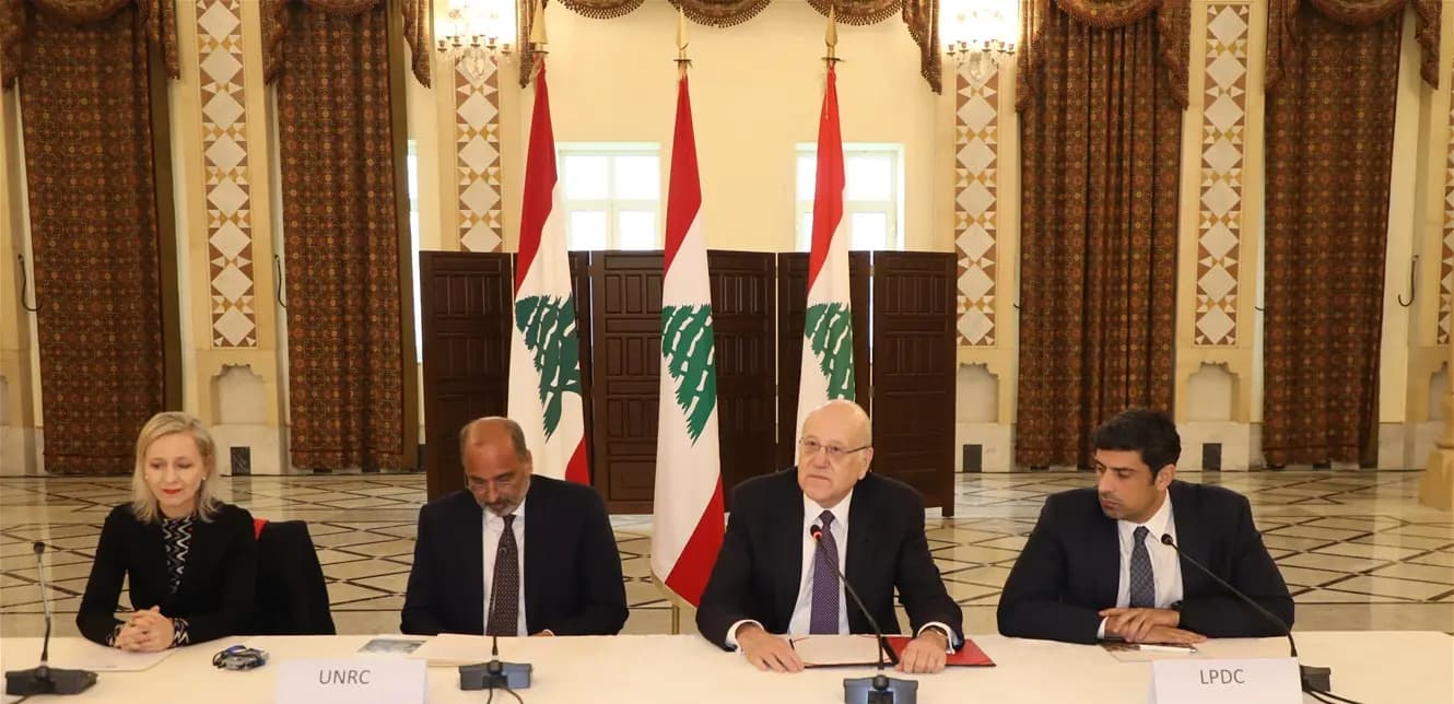 ميقاتي: دعم "الأونروا" بالغ الأهمية