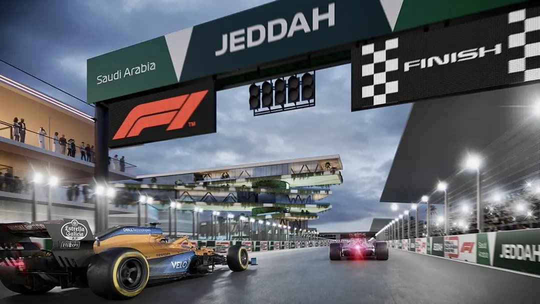 "فورمولا 1" تنطلق في جدة