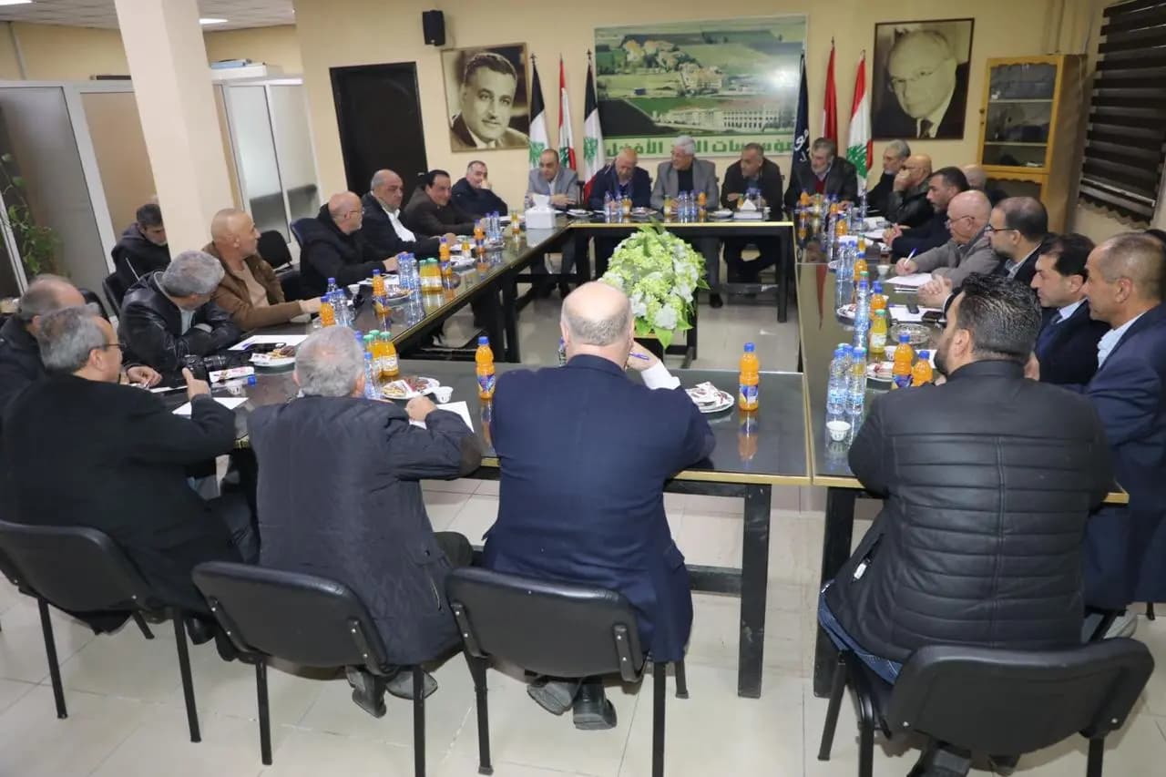 لقاء الأحزاب والقوى الوطنية والقومية بعد اجتماعه في الخيارة: لتوحيد البندقية الفلسطينية