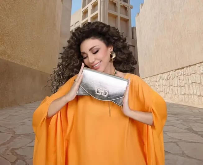 إطلالة برتقالية لـ "ميريام فارس" في رمضان