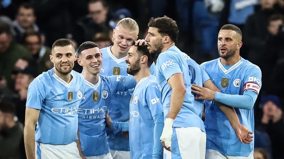 مانشستر سيتي يبلغ "المربع الذهبي" لكأس الاتحاد الإنجليزي