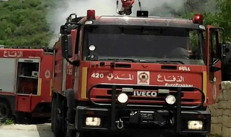 في عرسال.. حريق في مخيم رمضان للنازحين السوريين